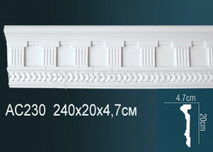 Молдинг с орнаментом AC230