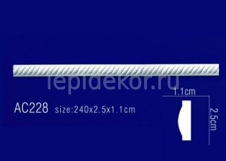 Молдинг с орнаментом AC228