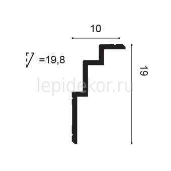 C392 Карниз Steps